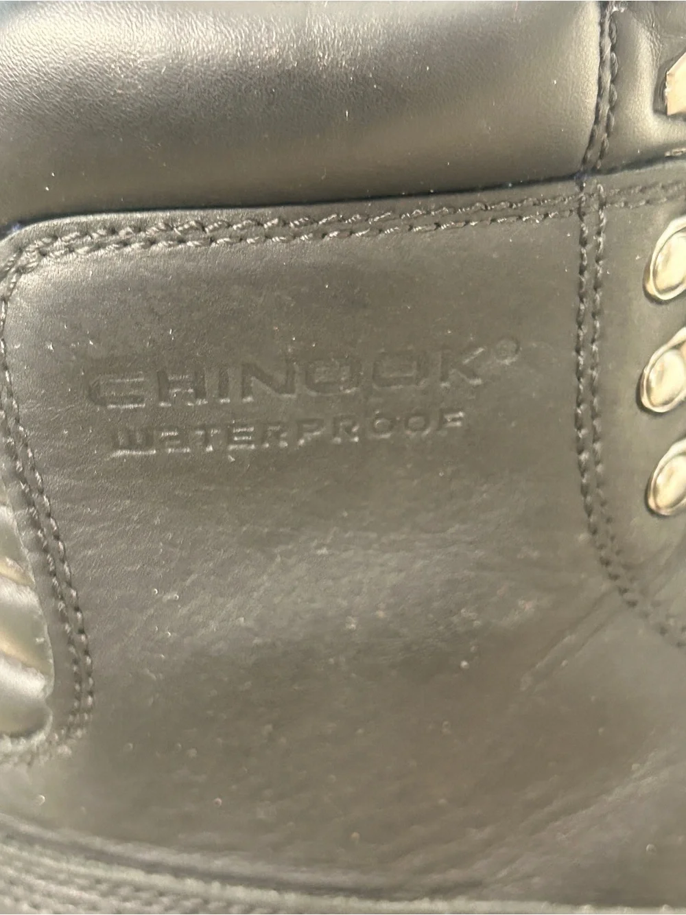 Chinook Tarantula Black Work Boots ASTM F2413-18 Safety Size 11.5